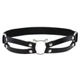 thumbnail image 2 of Correas de cinturón de liga de pierna Yuyangstore 4x Moda Punk Gótico Gato Cuero, 2 of 8