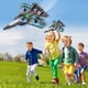 thumbnail image 1 of Avión Rc de Juguete con Luces Led | Avión Acrobático de Espuma con Control Remoto de 360° para Niños y Adolescentes | Incluye 3 Baterías y 4 Hélices Adicionales | Ideal para Principiantes, Regalo Dur, 1 of 6