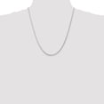 thumbnail image 2 of Auriga Fine Jewelry 925 Sterling Silver 1.75 mm Round Spiga Chain Necklace for Women 22", 2 of 5