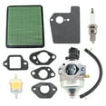 thumbnail image 2 of Carburetor Air Filter Kit For Honda HRR2169VLA HRR216K9VLAA Walk-Behind Lawn Mower Engine Carb, 2 of 8