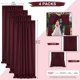 thumbnail image 3 of Cortinas de fondo SoarDream Burgundy, 4 paneles, 1,5 x 3 m, poliéster, 3 of 8