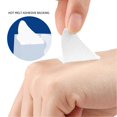 thumbnail image 4 of Lot de 100 feuilles de ruban adhésif buccal microporeux en polyéthylène pour enfants et adultes, transparent, blanc, 4 of 4