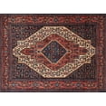 thumbnail image 1 of Ahgly Company Indoor Rectangle Traditional Dark Gold Brown Area Rugs, 7' x 9', 1 of 6