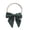 A, variant on LNMQLPDBS Baby Girl Linen Bows Nylon Headband Newborn Infant Hair Bow Elastic Bands Toddler Hair Accessories Little Kids Stretchy Soft Headbands