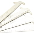 thumbnail image 3 of Cadena De Bicicleta, Regla De Medición De Cadena De Bicicleta De Acero Inoxidable, Indicador De Pérdida De Desgaste De Mtb, Herramienta De Reparación, Accesorios Para Exteriores Kearding OD008611-00, 3 of 7
