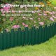 thumbnail image 5 of Valla De Plástico Valla de jardín de plástico verde con estacas para fijar al suelo,ideal para bordes y césped (1 pieza). Rkxzt, 5 of 9