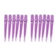 thumbnail image 1 of Caja de 12 pinzas para el pelo, para peluquería, color rosa y rojo., 1 of 9