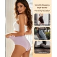 thumbnail image 6 of Wealurre Cotton Underwear for Women, High Waisted Tummy Control Briefs, Soft Breathable 5-Pack, S-3XL, 6 of 8