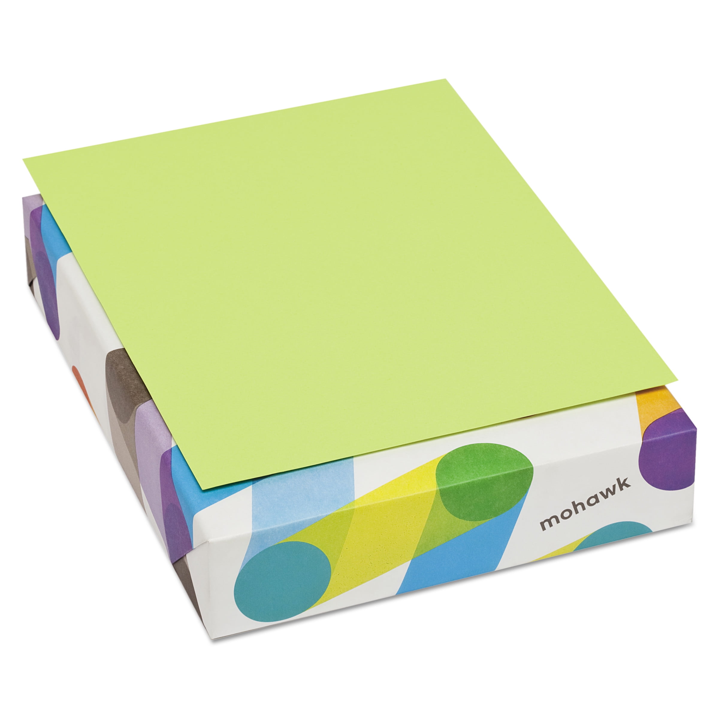 Mohawk BriteHue Multipurpose Colored Paper, 24lb, 8 1/2 x 11, Ultra Lime, 500 Sheets Walmart