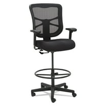Alera Alera Elusion Series Mesh Stool, Black