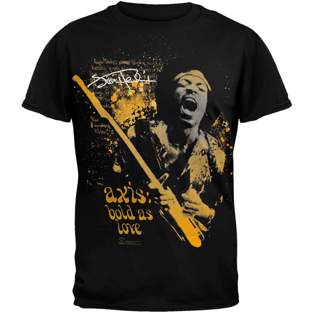 jimi hendrix bold as love t shirt