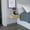 Beige, variant on Wall-mounted end table with a spacious top / Ideal for storing nighttime necessities