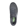 thumbnail image 3 of Mocasines sin cordones Skechers Summits Key Pace para hombre, color carbón/negro, 3 of 6
