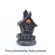 thumbnail image 4 of Horror Haunted Lit House Divertida Casa De Halloween Estatua Casa De Resina De Halloween Con Estatua De Casa De Resina Ligera Decoración Decorativa De Halloween Para Escritorio Moyic HA027980-01, 4 of 7