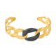 thumbnail image 1 of Pulsera con diseño de cadena cubana Abertura ajustable Accesorios de moda de gama alta para mujer Chica, 1 of 7