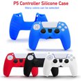 thumbnail image 2 of Funda protectora de silicona suave para controlador de juegos Reemplazo de la cubierta protectora para Playstation 5 PS5, Negro Noticed EL000572-04, 2 of 2