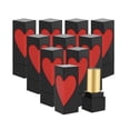 thumbnail image 1 of Love Heart Vacío Diy Contenedores De Lápiz Labial Molde De Lápiz Labial Hecho A Sí Mismo Tubos De Bálsamo Labial 10 Piezas Guardurnaity CE001985-00, 1 of 7