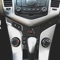 thumbnail image 4 of Carbon Fiber Central Control Conditioning Panel Cover Trim Sticker For Cruze 2009-2015, 4 of 5