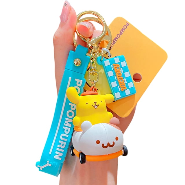 Llavero Pompompurin Sanrio Cochecito