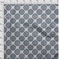 thumbnail image 4 of oneOone Cotton Poplin Navy Blue Fabric Asian Block Craft Projects Decor Fabric Printed By The Yard 42 Inch Wide, 4 of 4