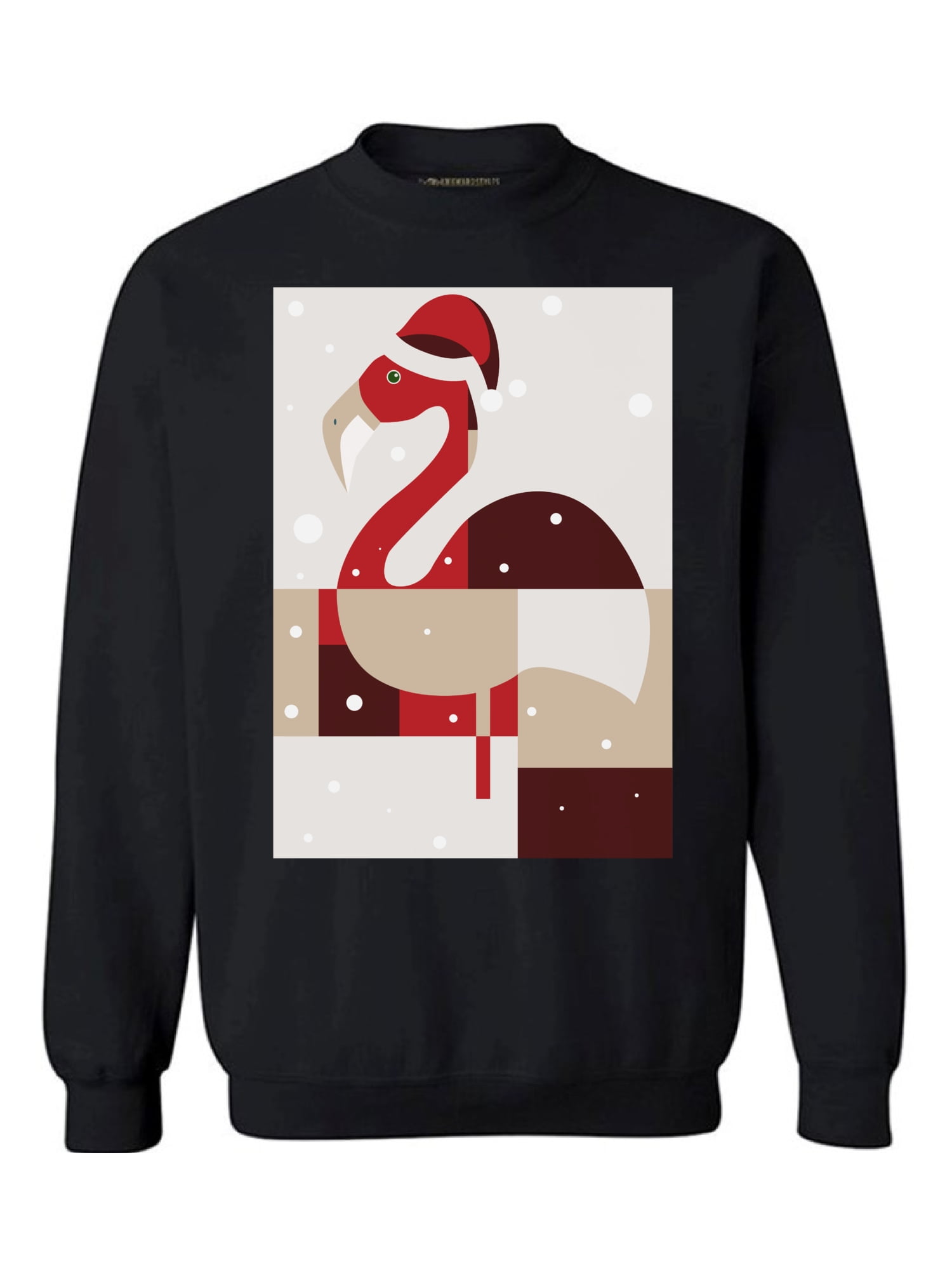 flamingo christmas sweater walmart