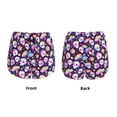 thumbnail image 5 of Lsque Skull colorful mushroom rainbow Printed Women's Running Shorts with Liner Pockets,Elastic Quick Dry Workout Athletic Gym Yoga Shorts,Womens High Waist Shorts-Large, 5 of 9