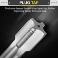 thumbnail image 3 of Uxcell Hand Plug Tap M34 x 1.5 H2 Thread Plug Style Screw Tapping Threading Tool, 3 of 6