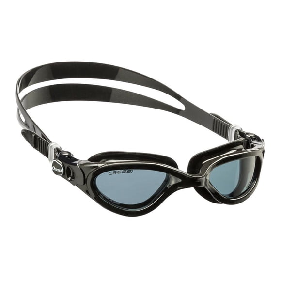 Goggle Cressi Flash Adulto Negro Lente Obscuro