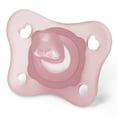 thumbnail image 5 of Chicco PhysioForma® 100% Soft Silicone Mini One-Piece Pacifier, Orthodontic Nipple Supports Breathing, BPA & Latex Free, Reusable Sterilizing Case, 0-2 Months, 2pk - Pink, New, 5 of 10
