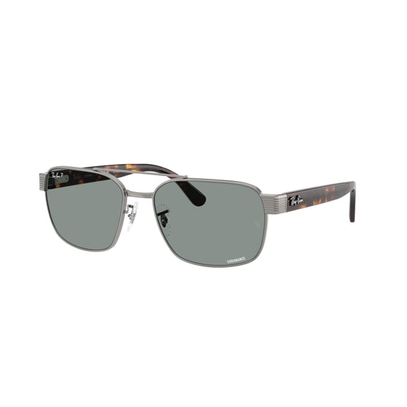 Sunglasses Ray-Ban RB 3751 CH 004/3R Gunmetal Polar Light Blue