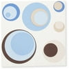 WallPops Blue Spheres Peel and Stick Wall Decals