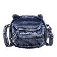 thumbnail image 1 of Tonnylam Bolso pequeño de mezclilla ligero de varias capas, bolso de hombro moderno y versátil para ir a clase, bolso cruzado para teléfono móvil para estudiantes, 1 of 9