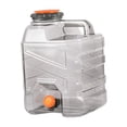 thumbnail image 3 of Tanque de agua de agua para acampar sin fugas de bebidas con jarra de almacenamiento de grifos para la escuela de fiesta de senderismo de pesca Viajes 15 L, 3 of 8