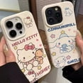 thumbnail image 3 of Cute Hello Kitty Phone Case for Apple 15Pro 16Pro Max Cute 14/13Pro European and American 12/11, 3 of 5