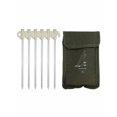 thumbnail image 2 of Mosiee 6/10 Pcs Fluorescence Tent Stakes Camping Stakes, 2 of 8