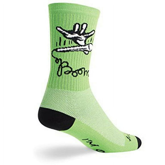 Socks - SockGuy - Crew 6" Mic Drop S Cycling/Running