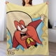 thumbnail image 1 of Manta de dibujos animados de Yosemite Sam, suave y acogedora manta de franela de felpa para todas las estaciones para niños y niñas, manta de vellón cálida y ligera para cama, sofá o viaje, 50 x 40, 1 of 7