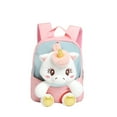 thumbnail image 1 of TheFound Kid Cartoon Unicorn Backpack 3D Doll Student Rucksack Travel Bag, 1 of 7