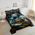 thumbnail image 4 of Erosebridal 3D Old Style Train Bedding Queen Comforter Set, Railway Track Down Comforter, Transport Vehicle Decor, Breathable, 4 of 8