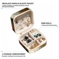 thumbnail image 2 of Easter Travel Portable Square Jewelry Organizer with Storage Box | Jewelry Display and Box for Rings, Earrings, Necklaces, Bracelets - Suitable for Girls and Women, 2 of 6
