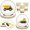 Construction, variant on PETGLE 96Pcs Construction Party Tableware Dump Truck Paper Plate Napkin Cup Yellow Black Disposable Dinnerware Set for 24 Guests Birthday Party Table Decor