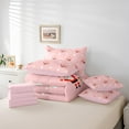 thumbnail image 5 of Castle Fairy Santa Claus 7pcs Bedding Comforter Set for Children,Festival Xmas Queen Bedding Sets Super Cozy,Christmas Snowflakes Queen Sheet Sets,Super Cozy Room Decor, 5 of 7