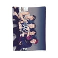thumbnail image 6 of 5 Seconds Of Summer 5sos Blanket Soft Warm Flannel Air Conditioning Blanket Throw Blankets For Bed Couch Sofa Bedroom Living Room All Season 50"X40", 6 of 9