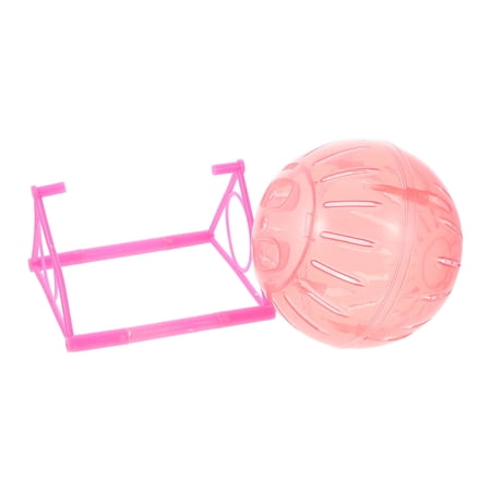 NUOLUX Hamster Sports Wheel For Small Animals Exercise Ball Blue Plastic 1Set