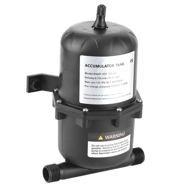 Bomba prepresurizada Jadeshay Tanque de agua acumulador de Presión 0.75L NMAT-075-125-01 125 PSI