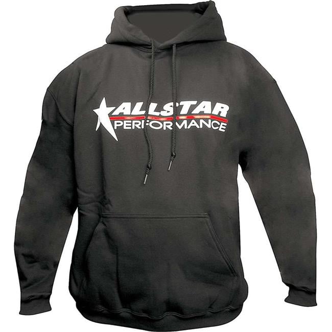 Allstar Performance ALL99916XL Allstar Hooded Sweatshirt XL Silver/Blk main image 1