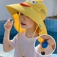 thumbnail image 3 of LADIGASU Summer Sun Protection Hat For Older Kids With Sun Protection, 3 of 6