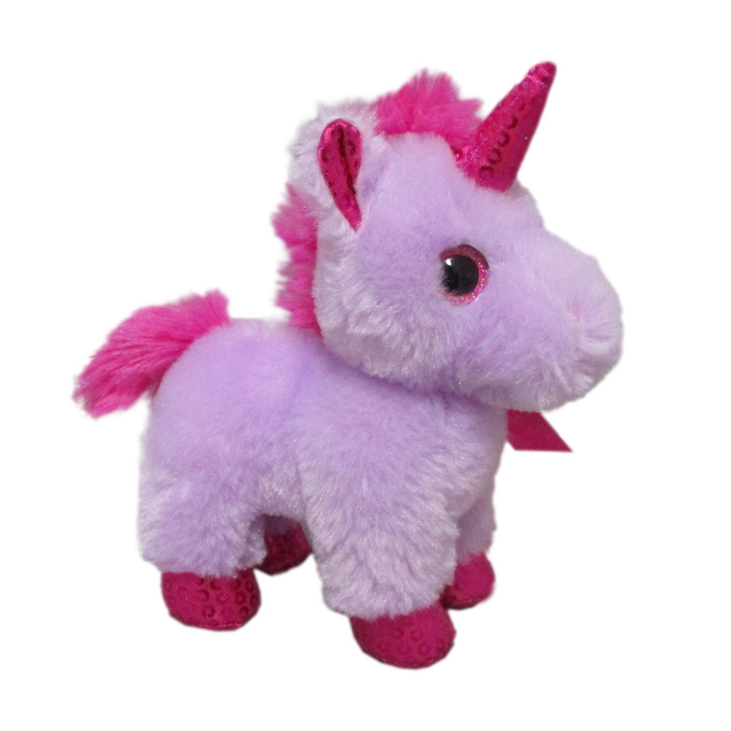 WAY TO CELEBRATE SMALL PURPLE UNICORN, 7.5INCH  PLUSH TOY
