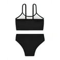 thumbnail image 6 of GYRATEDREAM Girls Swimsuits 2 Piece Bikini Set Spaghetti Strap High Waisted Bathing Suit Girls' Swimwear with Chest Pad, 6 of 8