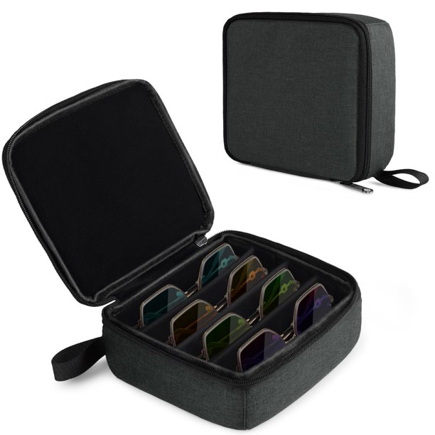 Funda organizadora de viaje para gafas de sol Bukere con ranura ajustable